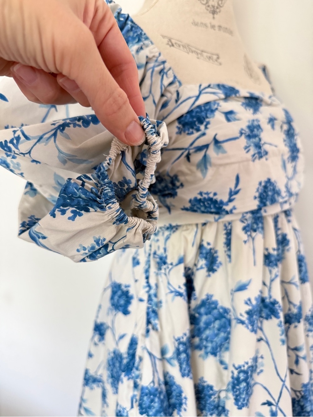 Abercrombie & Fitch Emerson Dress Blue Floral Print M - Picture 8 of 14